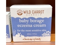Wild Carrot Baby Borage Eczema Cream, 2 fl oz/60 mL - thumbnail 2