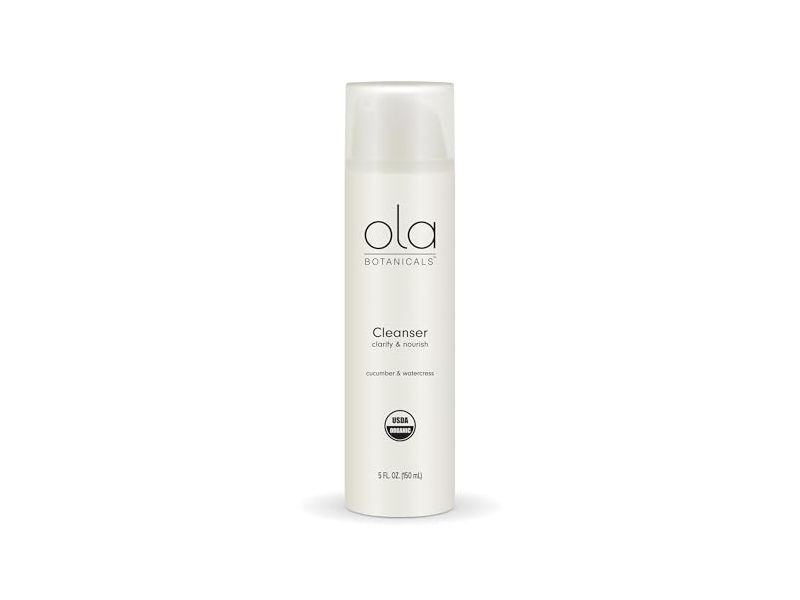 Ola Botanicals Clarity & Nourish Cleanser, Cucumber & Watercress, 5 fl oz/150 mL