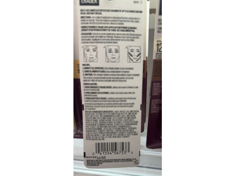 Maybelline Instant Age Rewind Eraser Multi-Use Concealer, 149 Deep Bronze, 0.2 fl oz