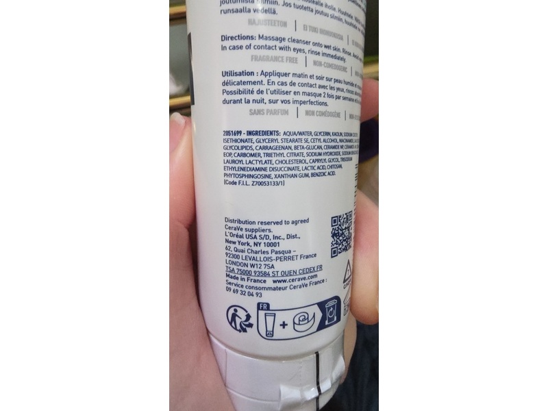 CeraVe Blemish Clay -To-Foam Cleanser, 4 fl oz/118 mL