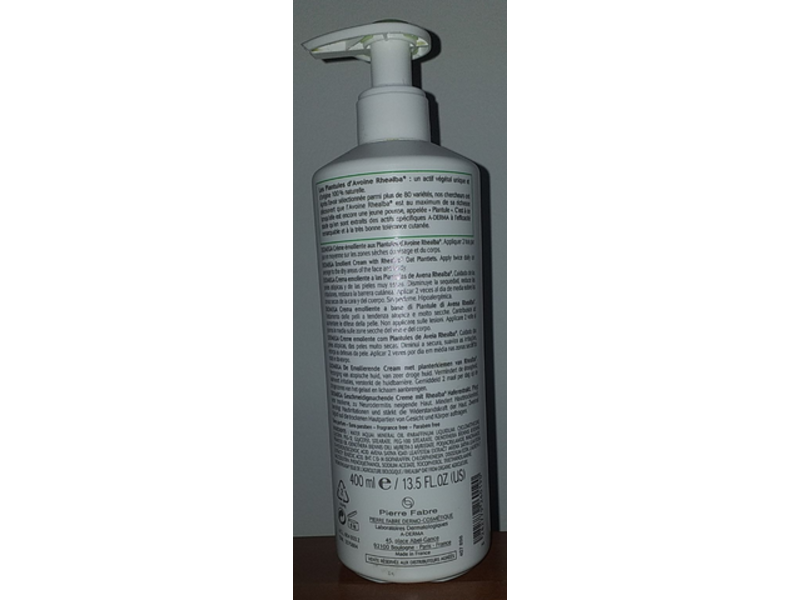 A-Derma Emollient Cream, Exomega Control, 400 ml