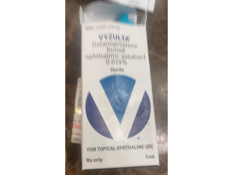Vyzulta (latanoprostene bunod opthalmic solution) 0.024%, 5 mL, Bausch & Lomb, (Rx)