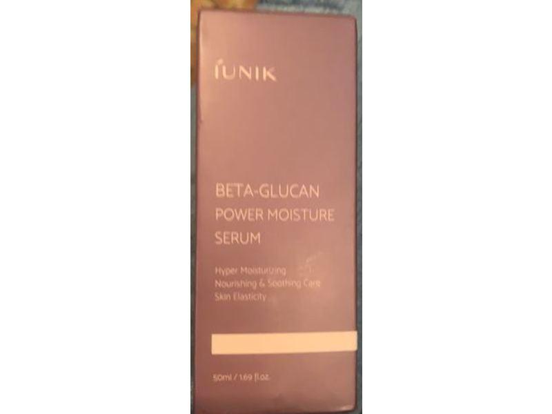 Iunik Beta-Glucan Power Moisture Serum, 1.69 fl oz/50 mL