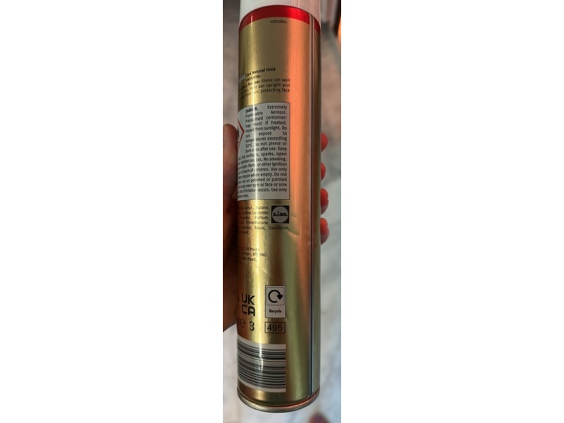 Cien Natural Hold Hairspray, 400 mL