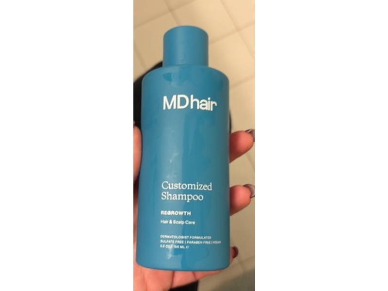 MD Hair Customized Shampoo, Regrowth, 5 oz/150 mL