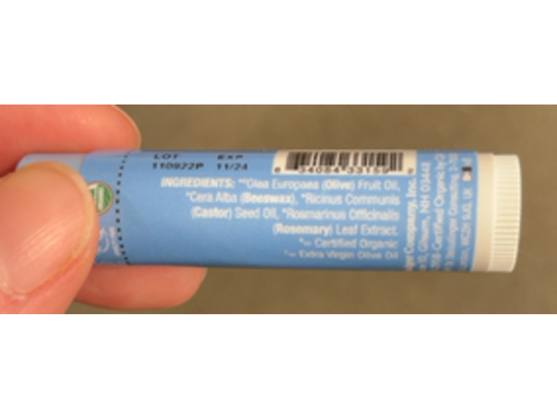 Badger Lip Balm, Unscented, 0.15 oz/4.2 g