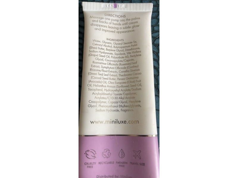 MiniLuxe Anti-Aging Hand Cream, 2.7 fl oz