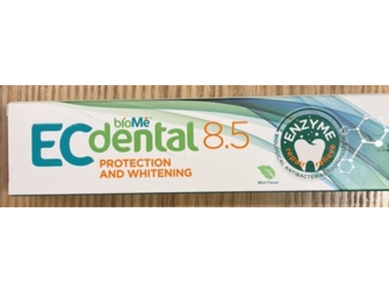 BIoMe ECdental Protection & Whitening Toothpaste, Mint, 120 g