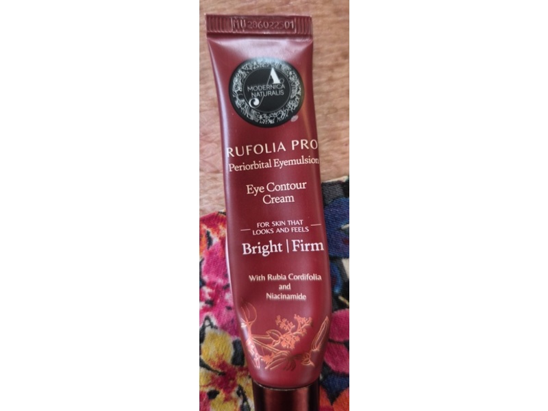 The Ayurveda Experience Rufolia Pro Eye Contour Cream, Rubia Cordifolia & Niacinamide, 0.53 oz/15 g