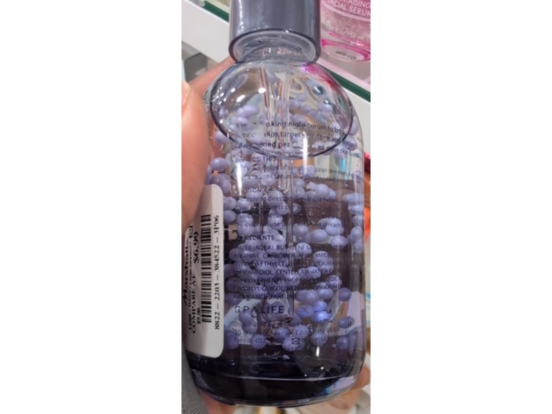 Spa Life Repair Retinol Night Serum, 3.4 fl oz/100 mL