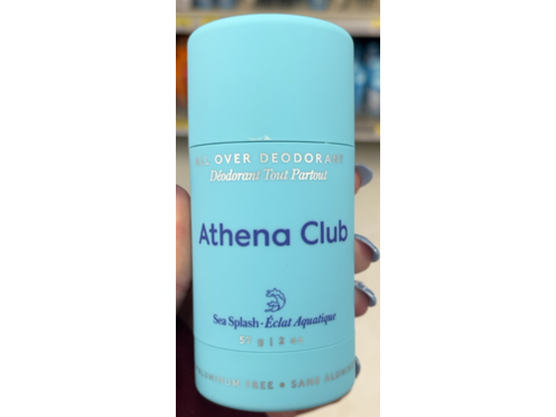 Athena Club All Over Deodorant, Sea Splash, 2 oz/57 g