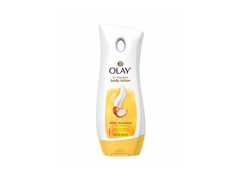 Olay Ultra Moisture In-Shower Lotion With Shea Butter 15.2 Ounce (449ml) (6 Pack)