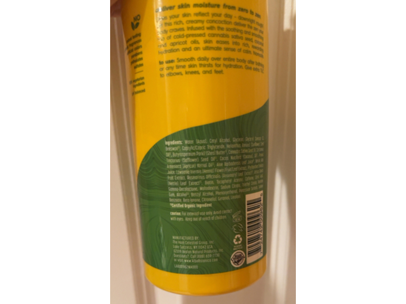 Alba Botanica Hempquility Hand & Body Lotion, Cannabis Sativa Seed Oil, 32 oz/908 g