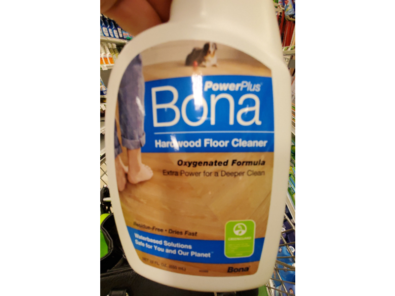 Bona Powerplus Hardwood Floor Cleaner, Oxygenated Formula, 22 fl oz/650 mL
