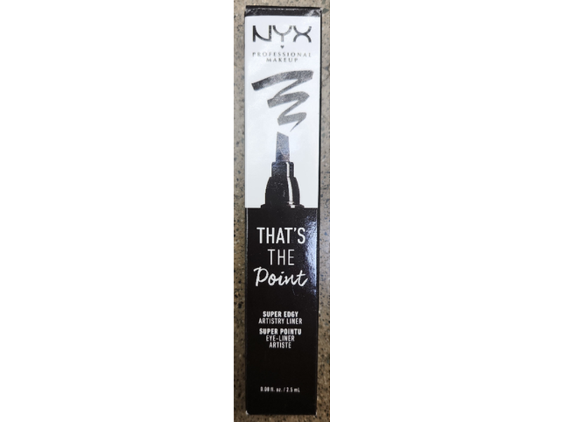 NYX Professional Makeup That's The Point Eyeliner, 02 Super Edgy, 0.08 fl oz/2.5 mL