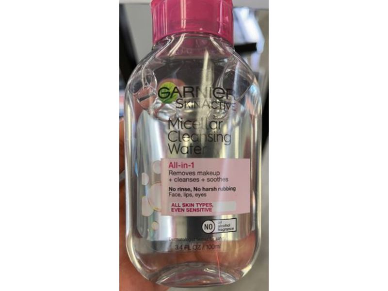 Garnier SkinActive Micellar Cleansing Water All-in-1, 3.4 fl oz/100 mL