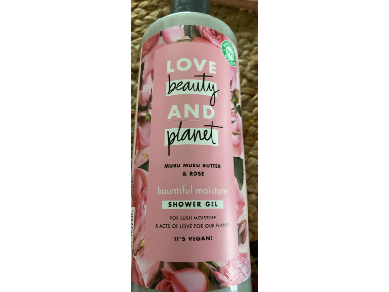 Love Beauty & Planet Shower Gel, Muru Muru Butter & Rose, 500 mL, Pack Of 6