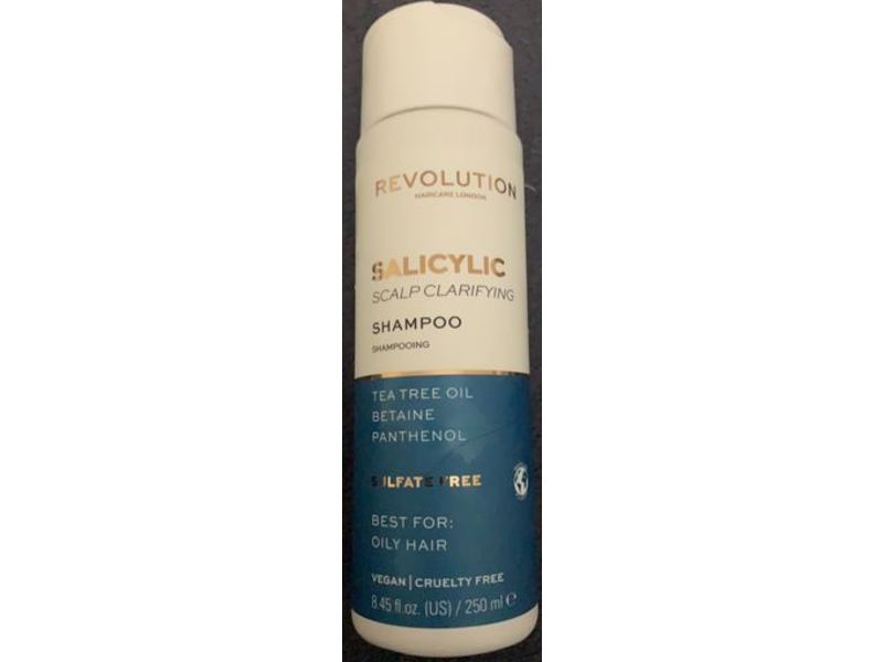Revolution Salicylic Scalp Clarifying Shampoo, Sulfate Free, 8.45 fl oz/250 mL