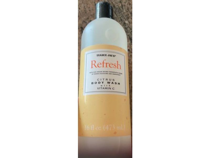 Trader Joe's Refresh Body Wash, Citrus Vitamin C, 16 fl oz/473 mL