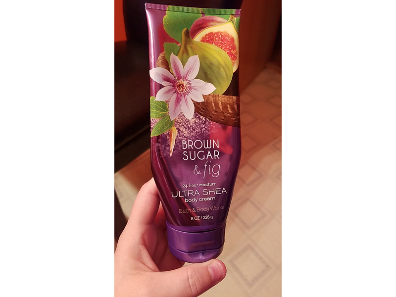 Bath & Body Works Ultra Shea Cream, Brown Sugar & Fig, 8 oz