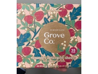 Grove Co Go Beyond Plastic Laundry Detergent Sheets, Wild Currant And Oak Apple, 35 Loads, 5.9 fl oz/168 g - Image 3