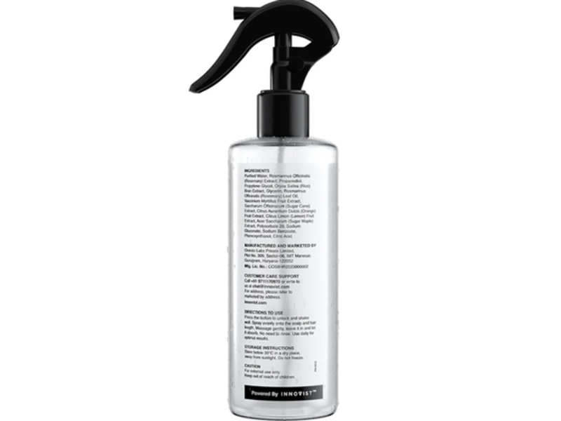Bare Anatomy Hair Growth Spray, Rosemary & Rice Water, 6.76 fl oz/200 mL