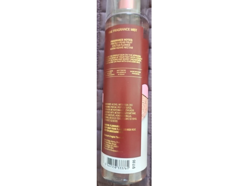 Bath & Body Works Fine Fragrance Mist, Wild Sand, 8 fl oz/236 mL