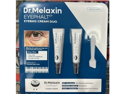 Dr. Melaxin Eyephalt Eyebag Cream, 0.35 fl oz/10 g, Pack Of 2