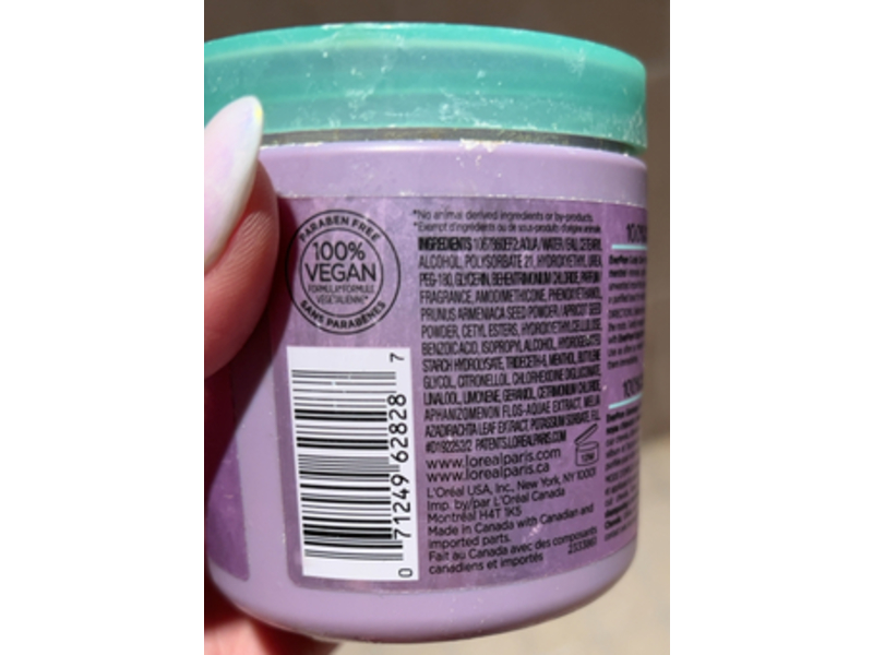 L'Oreal Paris EverPure Exfoliating Scalp Care + Detox Scrub, Apricot seed, 8 oz