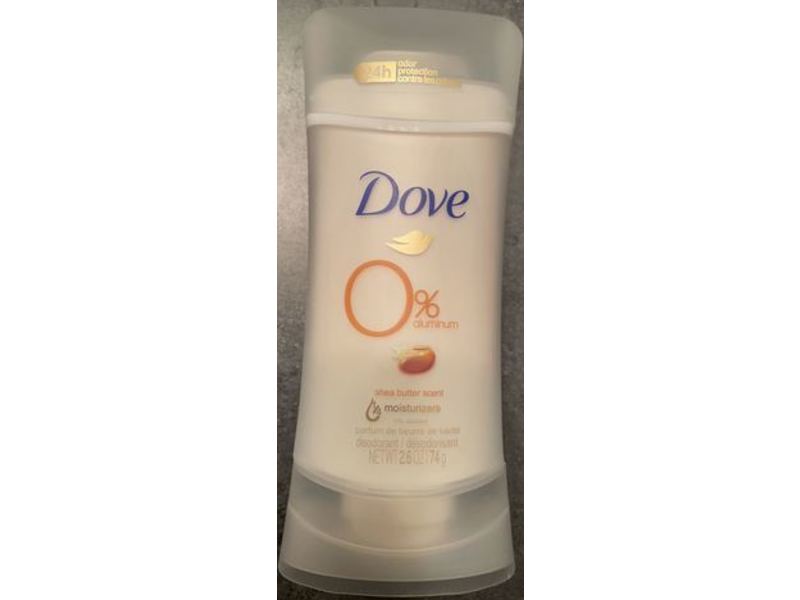 Dove 0% Aluminum Deodorant, Shea Butter Scent