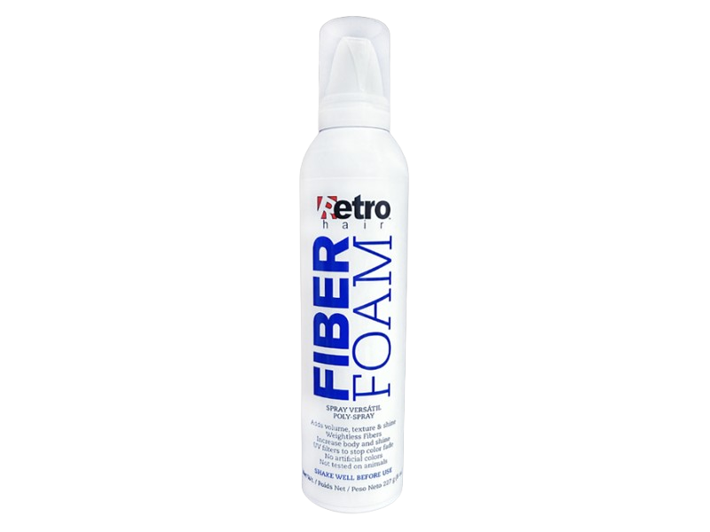 Retro Hair Fiber Foam Poly-Spray, 8 oz/227 g