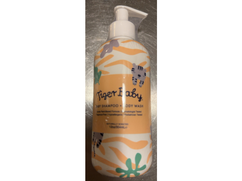 Tiger Baby Shampoo & Body Wash, 12 oz/236 mL