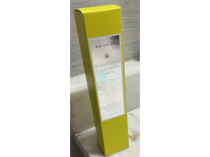 Naturium Retinaldehyde Cream Serum 0.10%, 1.7 fl oz/50 mL
