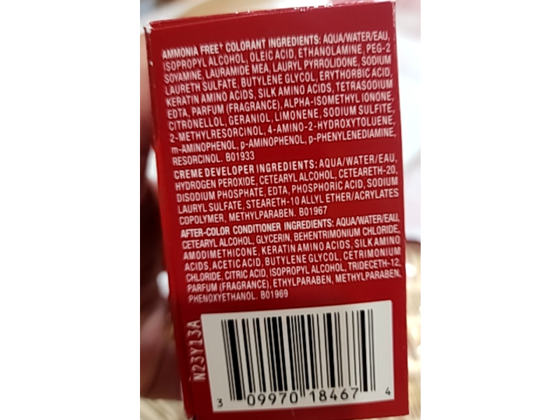 Revlon Colorsilk Beautiful Color Permanent Hair Color, 032 Dark Mahogany Brown, 1 Application