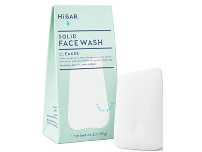 Hibar Solid Cleanse Face Wash Bar , 2 oz/57 g