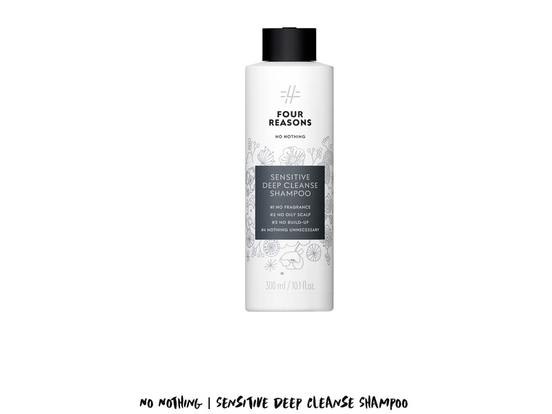 Four Reasons No Nothing Sensitive Deep Cleanse Shampoo, 10.1 fl oz/300 mL