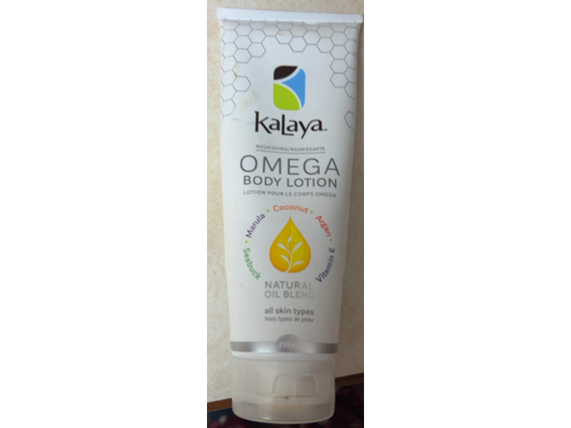 Kalaya Omega Body Lotion, Natural Oil Blend, 250 mL