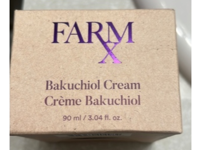 FarmX Bakuchiol Cream, 3.04 fl oz/90 mL