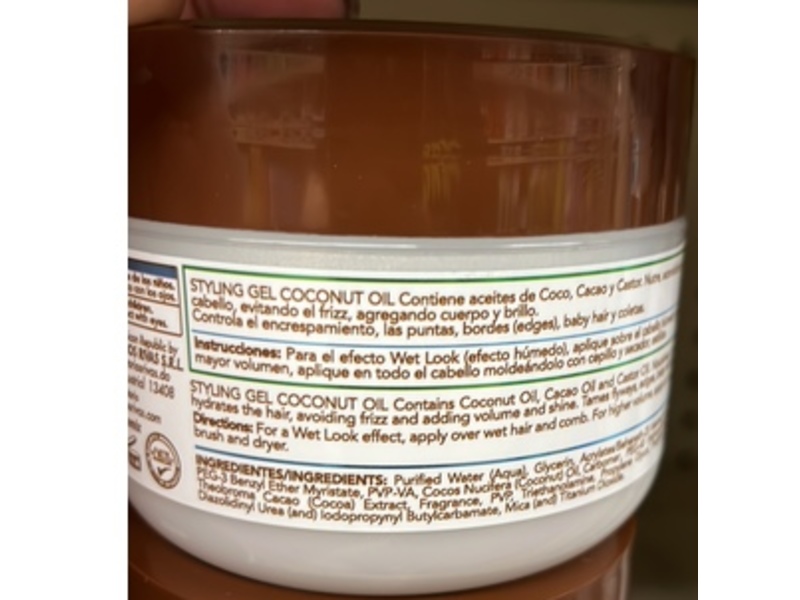 Silicon Mix Styling Gel, Coconut Oil, 10.5 oz/295 g
