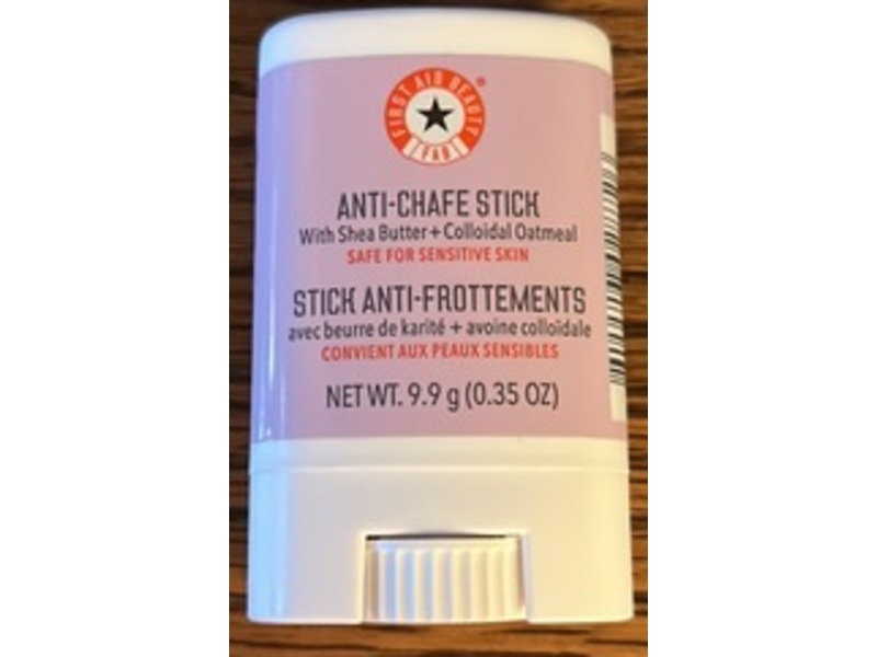 First Aid Beauty Anti-Chafe Stick, Shea Butter + Colloidal Oatmeal, 0.35 oz/9.9 g