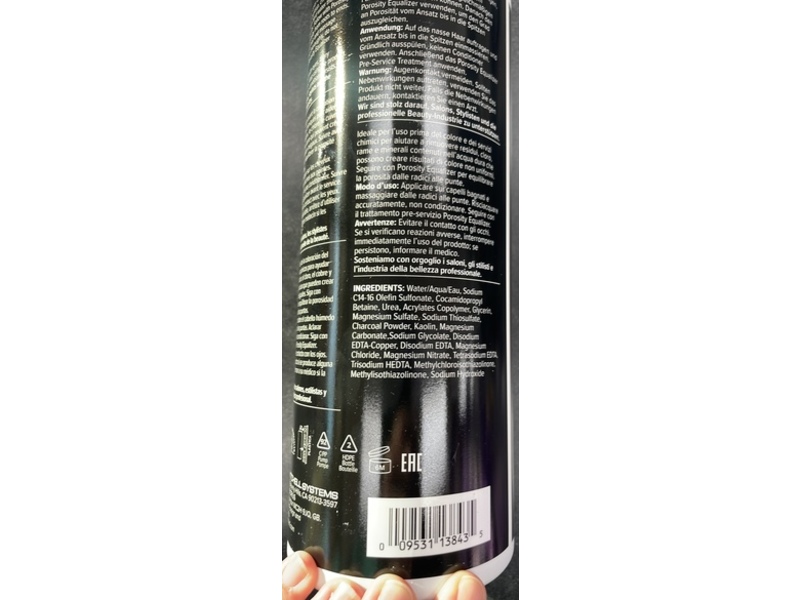 Paul Mitchell Purifying Pre-Service Prep Clay Cleanser, Charcoal, 33.8 fl oz/1 L