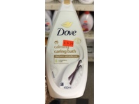 Dove Calming Caring Bath Moisturising Cream, Shea Butter And Vanilla Scent, 450 mL - thumbnail 2