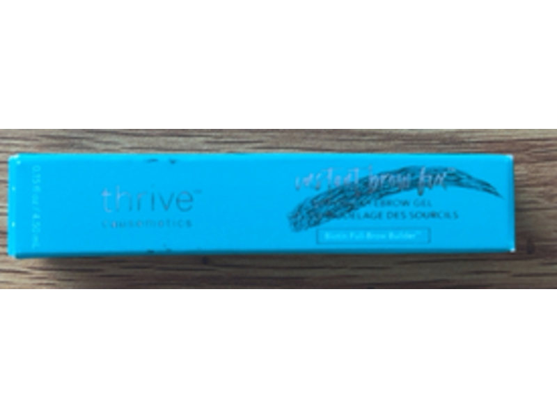 Thrive Causemetics Instant Brow Fix Shaping Eyebrow Gel, Clear, 0.15 fl oz/4.50 mL