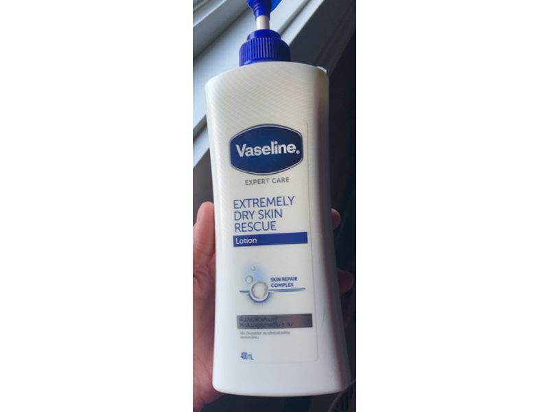Vaseline Expert Care Extremely Dry Skin Rescue Lotion, Skin Repair Complex, 400mL