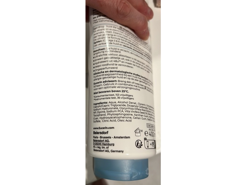 Eucerin Atopi Control Hydro Gel-Creme, 400 mL