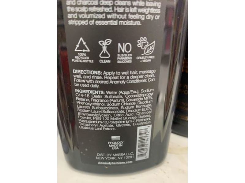 Anomaly Clarifying Shampoo, 11 fl oz/325 mL