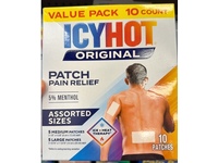 Icy Hot Original Pain Relief Patch, 5% Menthol, 10 Count - thumbnail 2