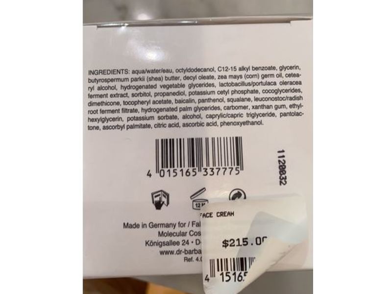 Dr. Barbara Sturm Face Cream, 1.69 fl oz/50 mL