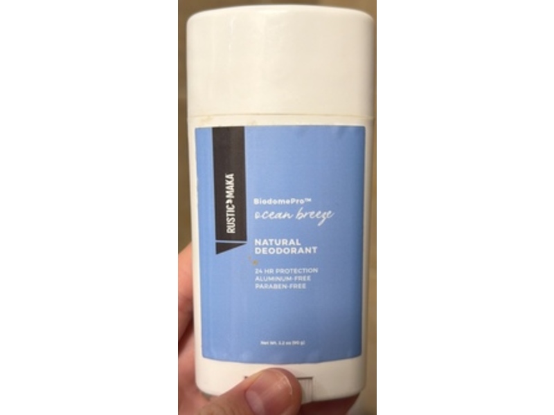 Rustic Maka BiodomePro Ocean Breeze Natural Deodorant, 3.2 fl oz/90 g