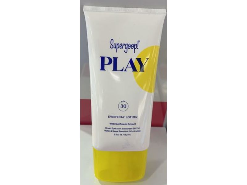 Supergoop! Play Everyday Lotion, Sunflower Extract, SPF 30, 5.5 fl oz/162 mL